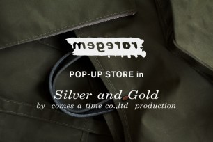 POP-UP STORE in Silver and Gold Umeda Store